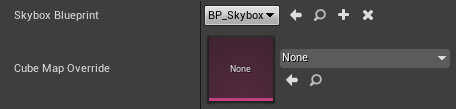 SKYBOX mode settings